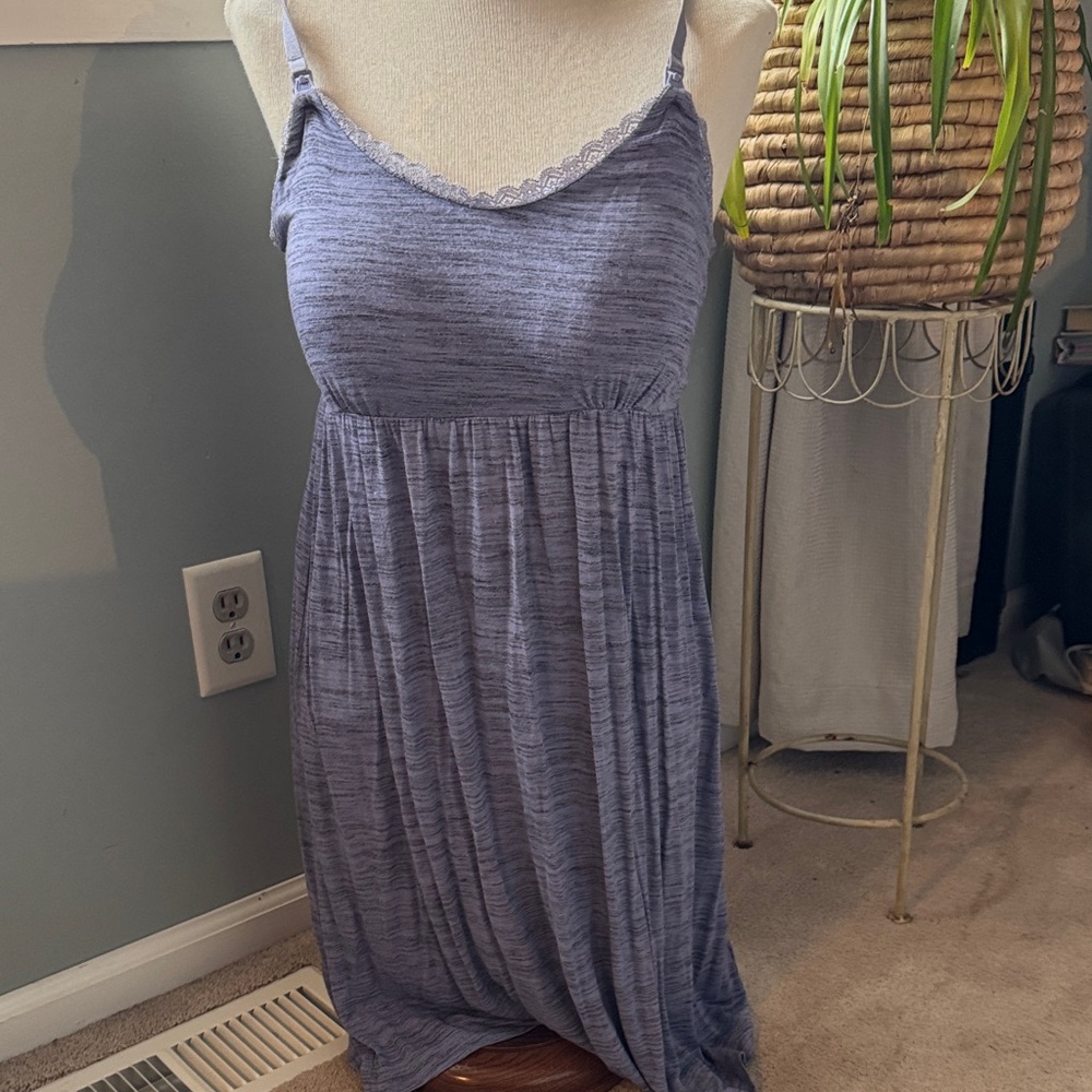 Motherhood Maternity Blue Nightgown
